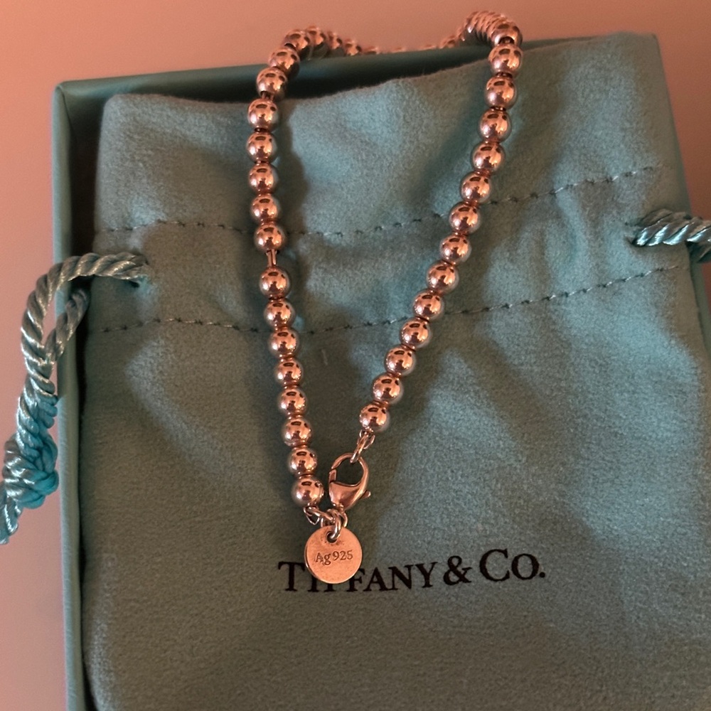 Tiffany & Co. Silver Heart Charm Bracelet - Picture 3 of 7